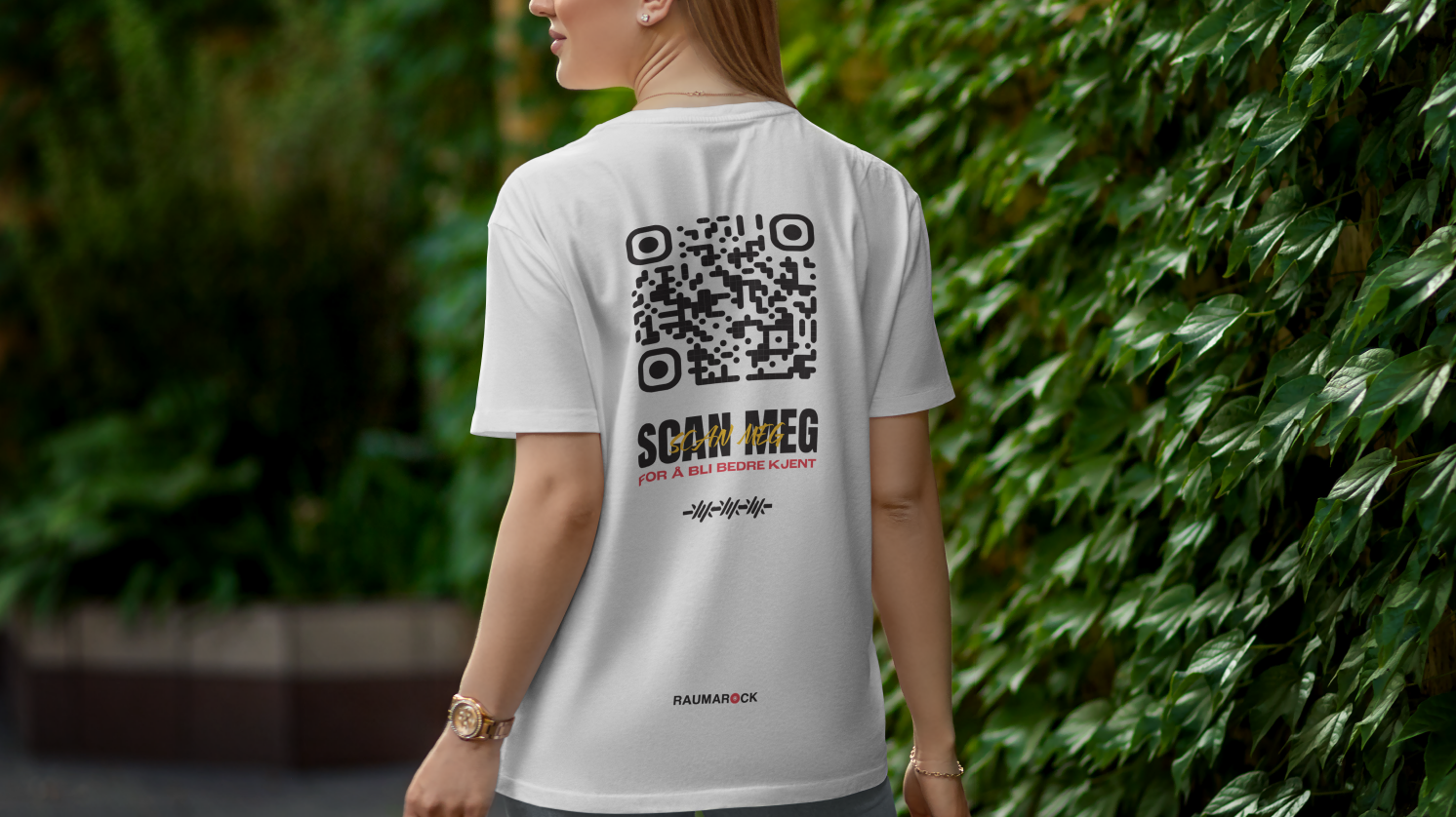 Møt nye mennesker på Raumarock med QR ME!